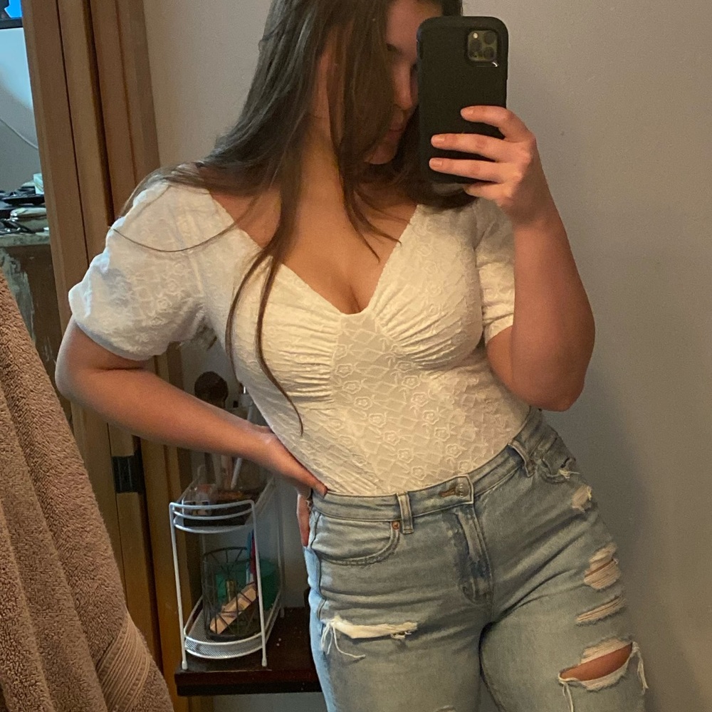 White Express Bodysuit